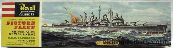 Revell 1/480 CAG-2 USS Canberra Guided Missile Cruiser - Picture Fleet Issue, H372-169 plastic model kit